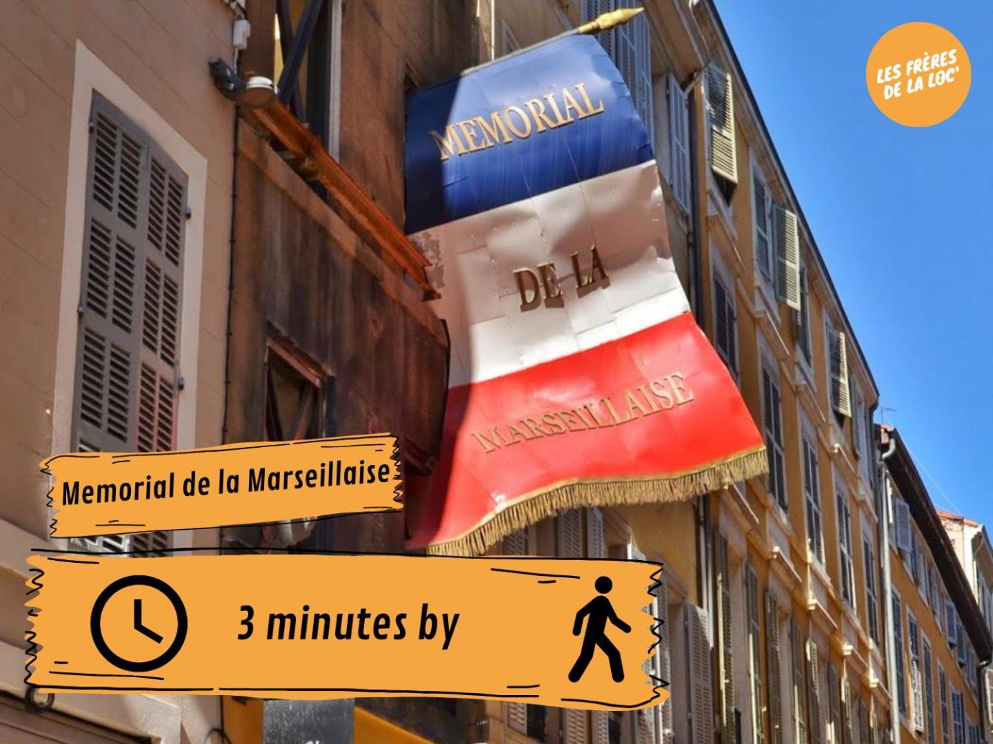 Charmant Appartement - Avec Balcon & Climatisation - Les Freres De La Loc' Marseille Eksteriør billede