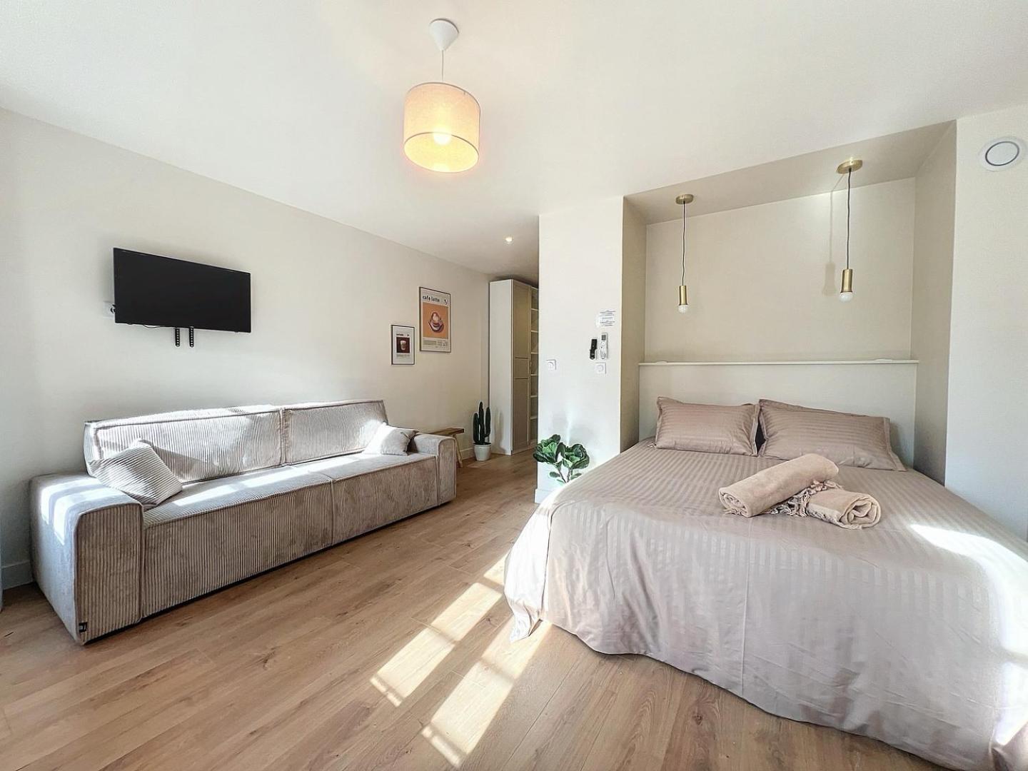 Charmant Appartement - Avec Balcon & Climatisation - Les Freres De La Loc' Marseille Eksteriør billede