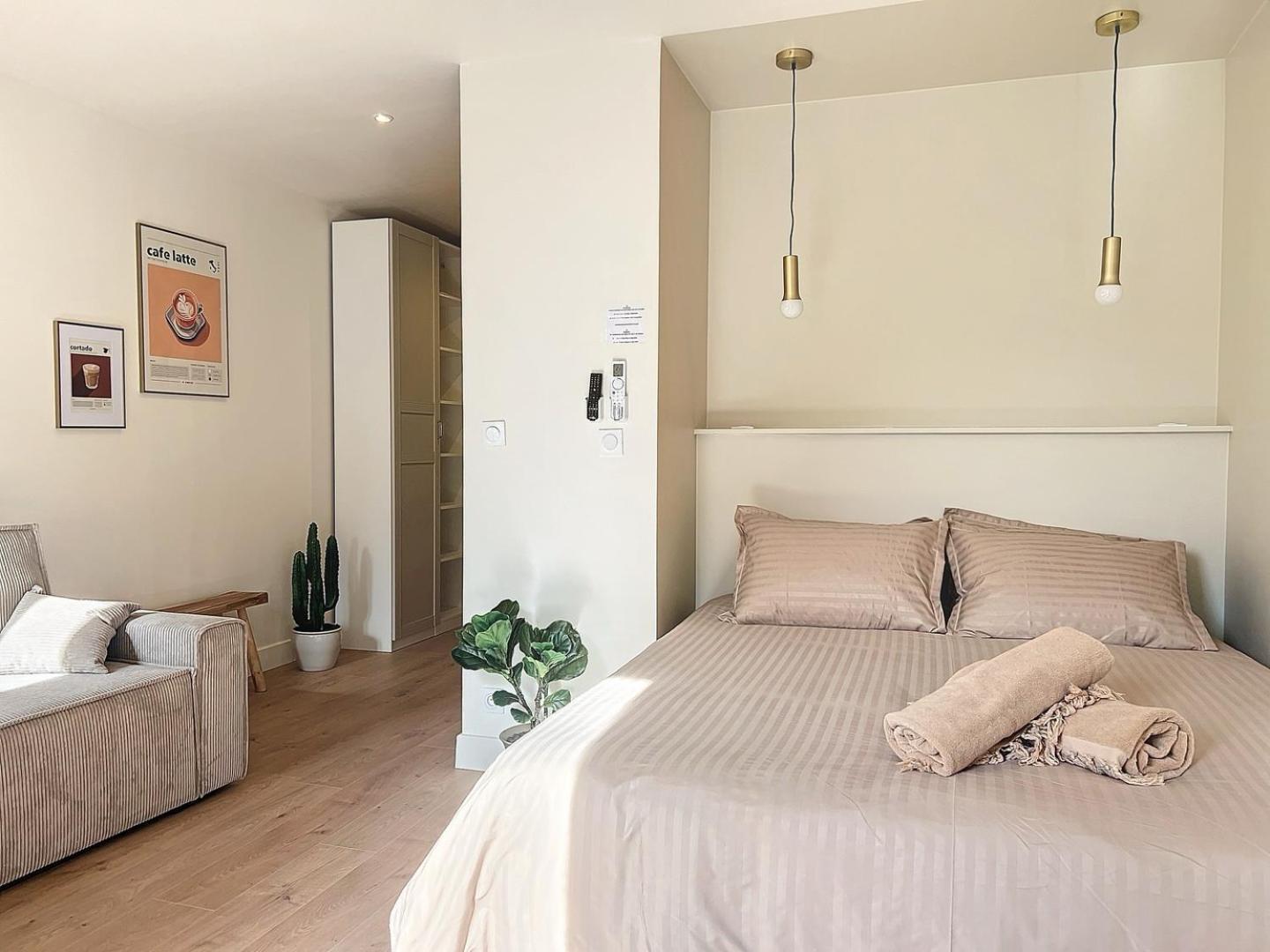 Charmant Appartement - Avec Balcon & Climatisation - Les Freres De La Loc' Marseille Eksteriør billede