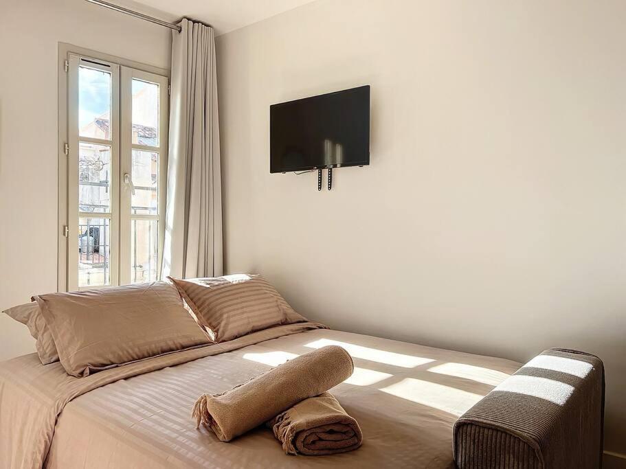 Charmant Appartement - Avec Balcon & Climatisation - Les Freres De La Loc' Marseille Eksteriør billede